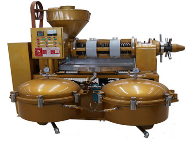 Machine d’extraction d’huile de tournesol la plus vendue au N’Djamena