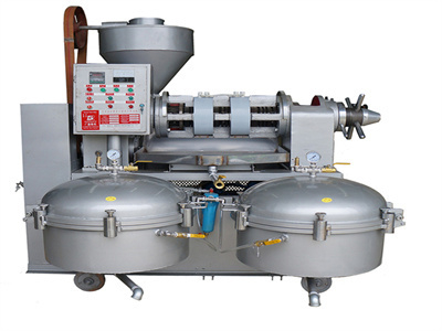 Machine de presse d’extraction d’huile de graine de coton assurance commerciale