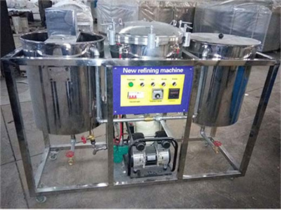 Machine de raffinage d’huile de noix de coco de tournesol de presse à froid du Dakar