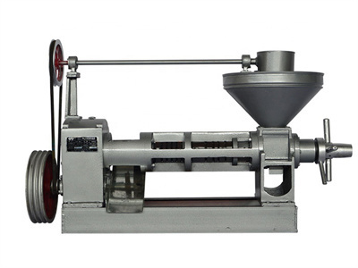 Machine de traitement d’huile de tournesol à vis hydraulique d’arachide