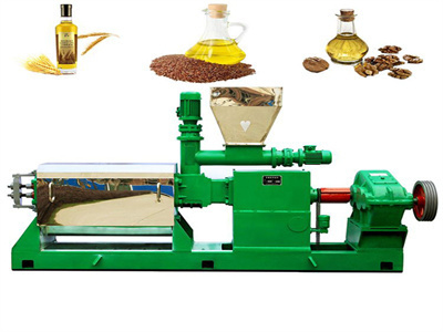 Machine de raffinage d’huile d’amande et de sésame comestible à pression froide