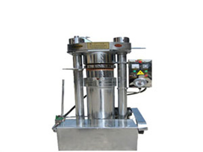 Machine de traitement d’huile de soja d’extraction d’huile de tournesol de conception