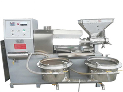 machine d'extraction d'huile d'avocat à basse température pour les produits comestibles